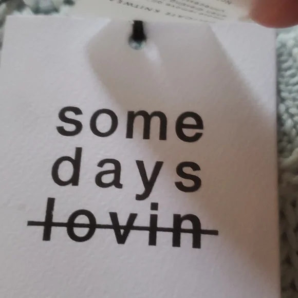 Some days lovin cable knit dress final price - Picture 9 of 11